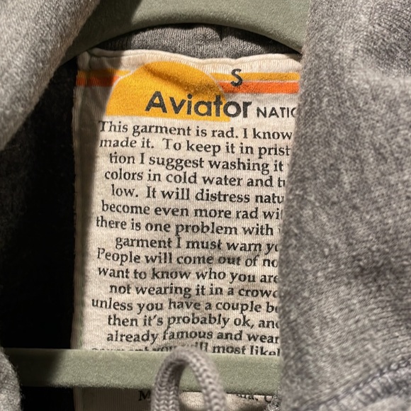 AN-grey zip up - Picture 2 of 4